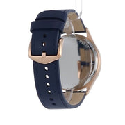  Shop Authentic Fossil Forrester Chronograph Blue Dial Blue Leather Strap Watch for Men - FS5814 - Luxxuri