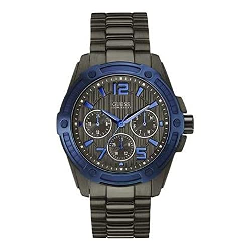  Shop Authentic Guess Flagship Multifunction Chronograph Grey Dial Grey Steel Strap Watch for Men - W0601G1 - Luxxuri