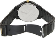  Shop Authentic Armani Exchange Hampton Chronograph Black Dial Black Steel Strap Watch For Men - AX2121 - Luxxuri