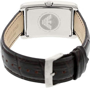  Shop Authentic Emporio Armani Classic Brown Dial Brown Leather Strap Watch For Men - AR1605 - Luxxuri