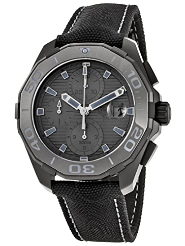  Shop Authentic Tag Heuer Aquaracer Titanium Grey Dial Watch for Men - CAY218B.FC6370 - Luxxuri