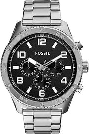  Shop Authentic Fossil Brox Multifunction Black Dial Silver Steel Strap Watch for Women - BQ2797 - Luxxuri
