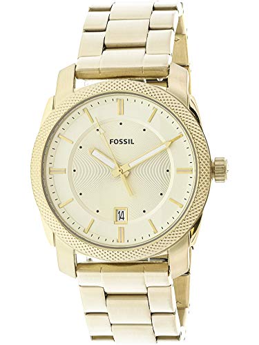  Shop Authentic Fossil Machine Gold Dial Gold Steel Strap Watch for Men - FS5264 - Luxxuri