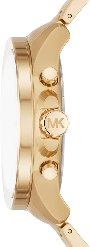  Shop Authentic Michael Kors Wren Chronograph Gold Dial Gold Steel Strap Watch For Men - MK8928 - Luxxuri