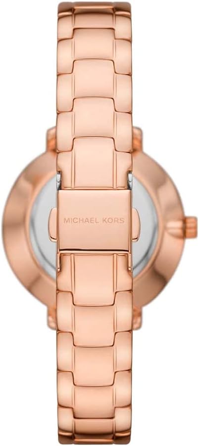  Shop Authentic Michael Kors Pyper Quartz Rose Gold Dial Rose Gold Steel Strap Watch For Women - MK1040 - Luxxuri