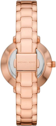  Shop Authentic Michael Kors Pyper Quartz Rose Gold Dial Rose Gold Steel Strap Watch For Women - MK1040 - Luxxuri