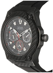  Shop Authentic Guess Legacy Black Dial Black Rubber Strap Watch For Men - W1048G2 - Luxxuri