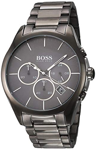  Shop Authentic Hugo Boss Classic Grey Dial Grey Steel Strap Watch for Men - 1513364 - Luxxuri
