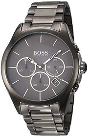  Shop Authentic Hugo Boss Classic Grey Dial Grey Steel Strap Watch for Men - 1513364 - Luxxuri