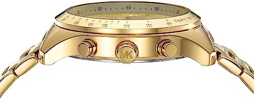  Shop Authentic Michael Kors Berkley Chronograph Gold Dial Gold Steel Strap Watch For Women - MK7411 - Luxxuri