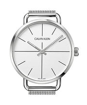  Shop Authentic Calvin Klein Even Quartz White Dial Silver Steel Strap Watch for Women - K7B21126 - Luxxuri