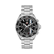  Shop Authentic Tag Heuer Formula 1 Chronograph Black Dial Silver Steel Strap Watch for Men - CAZ101H.BA0842 - Luxxuri