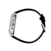  Shop Authentic Calvin Klein Posh Silver Dial Black Leather Strap Watch for Men - K8Q371C6 - Luxxuri