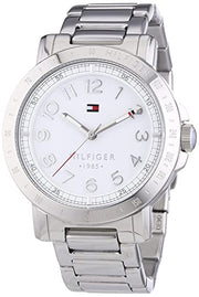  Shop Authentic Tommy Hilfiger White Dial Silver Steel Strap Watch for Women - 1781397 - Luxxuri