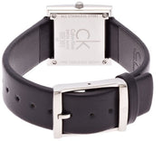  Shop Authentic Calvin Klein Mark Black Dial Black Leather Strap Watch for Women - K3R231C1 - Luxxuri