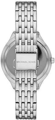  Shop Authentic Michael Kors Mindy White Dial Silver Steel Strap Watch For Women - MK7075 - Luxxuri