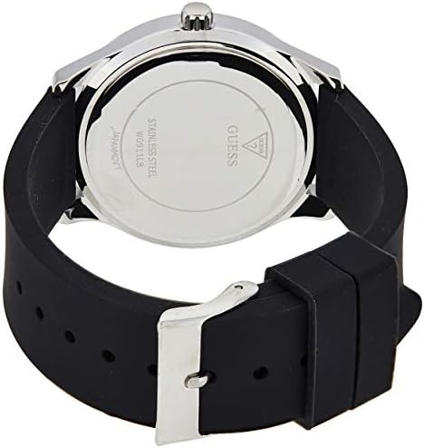  Shop Authentic Guess G-Twist Quartz Black Dial Black Silicone Strap Watch For Men  - W0911L8 - Luxxuri