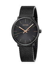  Shop Authentic Calvin Klein High Noon Quartz Black Dial Black Mesh Bracelet Watch for Men - K8M21421 - Luxxuri