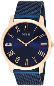  Shop Authentic Guess Richmond Blue Dial Blue Mesh Bracelet Watch for Men - W1263G4 - Luxxuri