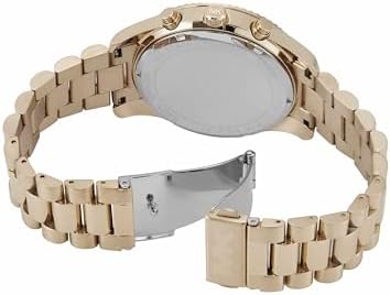  Shop Authentic Michael Kors Lexington Chronograph Black Dial Gold Steel Strap Watch for Men - MK9155 - Luxxuri