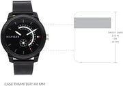  Shop Authentic Tommy Hilfiger Denim Quartz Black Dial Black Leather Strap Watch for Men - 1791479 - Luxxuri