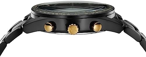 Shop Authentic Michael Kors Warren Chronograph Black Dial Black Steel Strap Watch For Men - MK9113 - Luxxuri