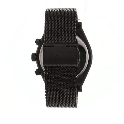  Shop Authentic Guess Continental Chronograph Black Dial Black Mesh Strap Watch For Men - GW0582G3 - Luxxuri