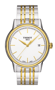 Shop Authentic Tissot T Classic Carson Automatic White Dial Two Tone Steel Strap Watch for Men - T085.407.22.011.00 - Luxxuri