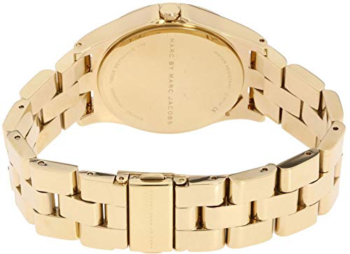  Shop Authentic Marc Jacobs Henry Diamonds White Dial Gold Steel Strap Watch for Women - MBM3045 - Luxxuri
