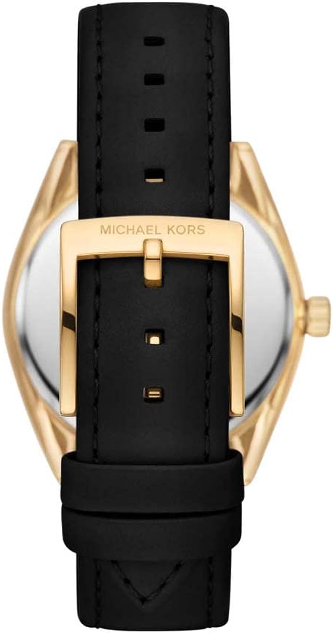  Shop Authentic Michael Kors Quartz Black Dial Black Silicone Strap Watch For Women - MK6944 - Luxxuri