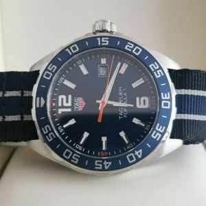  Shop Authentic Tag Heuer Formula 1 Blue Dial Watch for Men - WAZ1010.FC8197 - Luxxuri