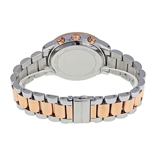  Shop Authentic Michael Kors Brinkley Blue Dial Two Tone Steel Strap Watch for Women - MK6205 - Luxxuri
