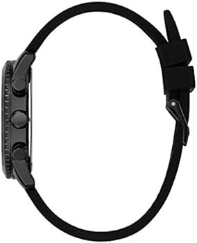  Shop Authentic Guess Marina Chronograph Black Dial Black Rubber Strap Watch for Women - W1025L3 - Luxxuri