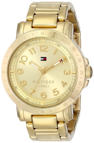  Shop Authentic Tommy Hilfiger Bella Gold Dial Gold Steel Strap Watch for Women - 1781395 - Luxxuri