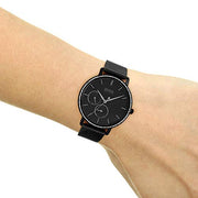  Shop Authentic Hugo Boss Infinity Black Dial Black Mesh Bracelet Watch for Women -1502521 - Luxxuri
