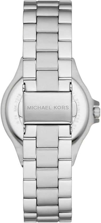  Shop Authentic Michael Kors Lennox Three Hand Silver Dial Silver Steel Strap Watch For Women - MK7280 - Luxxuri