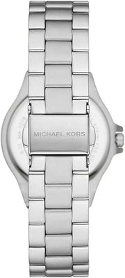  Shop Authentic Michael Kors Lennox Three Hand Silver Dial Silver Steel Strap Watch For Women - MK7280 - Luxxuri