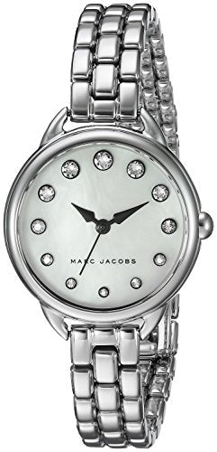  Shop Authentic Marc Jacobs Betty Mother of Pearl White Dial Silver Steel Strap Watch for Women - MJ3510 - Luxxuri