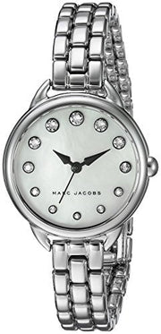  Shop Authentic Marc Jacobs Betty Mother of Pearl White Dial Silver Steel Strap Watch for Women - MJ3510 - Luxxuri