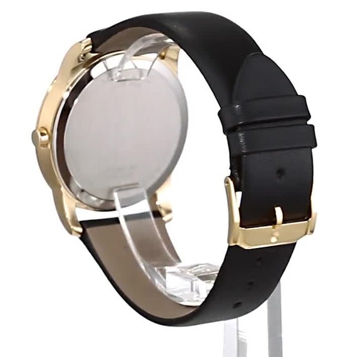  Shop Authentic Movado Museum Black Dial Black Leather Strap Watch For Men - 606876 - Luxxuri