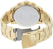  Shop Authentic Guess Horizon Chronograph Black Dial Gold Steel Strap Watch For Men - W0379G4 - Luxxuri