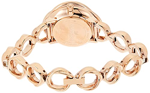  Shop Authentic Swarovski Crystal Flower Red Dial Rose Gold Steel Strap Watch for Women - 5552783 - Luxxuri