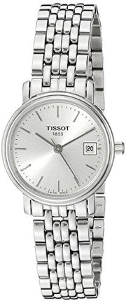  Shop Authentic Tissot T Classic Desire White Dial Silver Steel Strap Watch for Women - T52.1.281.31 - Luxxuri