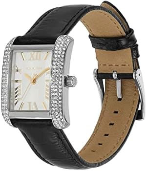  Shop Authentic Michael Kors Emery Three Hand Silver Dial Black Leather Strap Watch For Women - MK4696 - Luxxuri