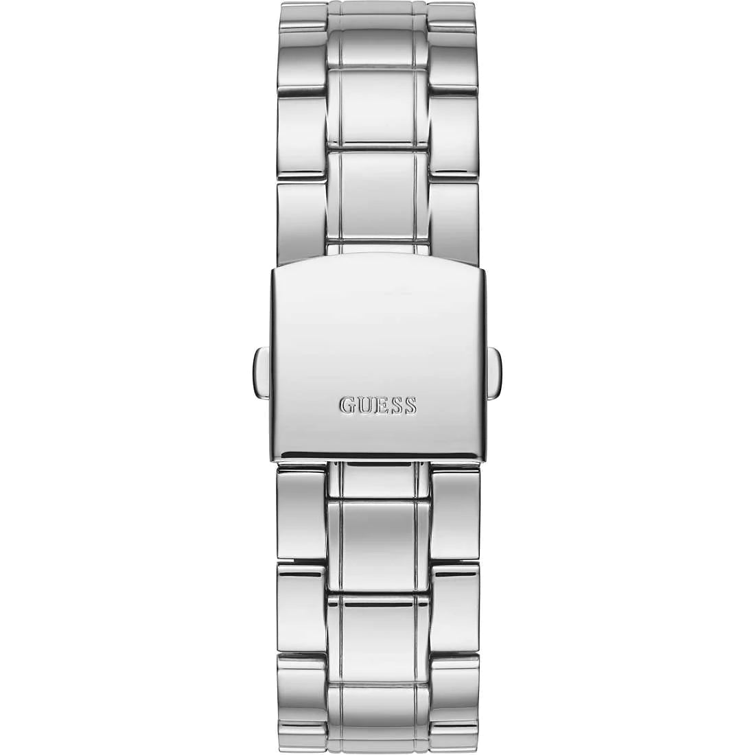  Shop Authentic Guess Hendrix Silver Dial Silver Steel Strap Watch for Men - GW0066G1 - Luxxuri