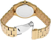  Shop Authentic Michael Kors Lenox Three Hand Silver Dial Gold Steel Strap Watch For Women - MK7361 - Luxxuri