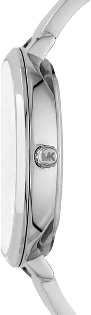  Shop Authentic Michael Kors Charley Quartz Crystals Silver Dial Silver Steel Strap Watch For Women - MK4432 - Luxxuri