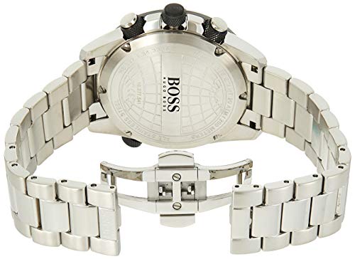  Shop Authentic Hugo Boss Nomad Grey Dial Silver Steel Strap Watch for Men - 1513774 - Luxxuri