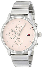  Shop Authentic Tommy Hilfiger Blake Pink Dial Silver Steel Strap Watch for Women - 1781904 - Luxxuri