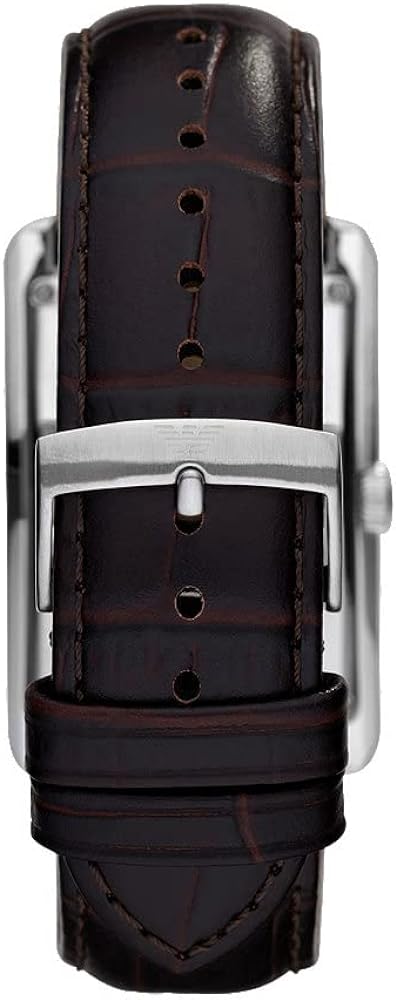  Shop Authentic Emporio Armani Classic Brown Dial Brown Leather Strap Watch For Men - AR1605 - Luxxuri